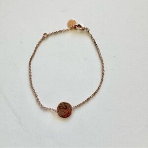 Pura Vida x ASPYN OVARD Rose Gold  Bracelet Minimalist Design